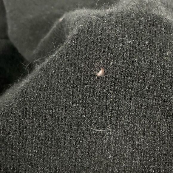 C by Bloomingdale’s Black Cashmere Cardigan size Small - Picture 7 of 7